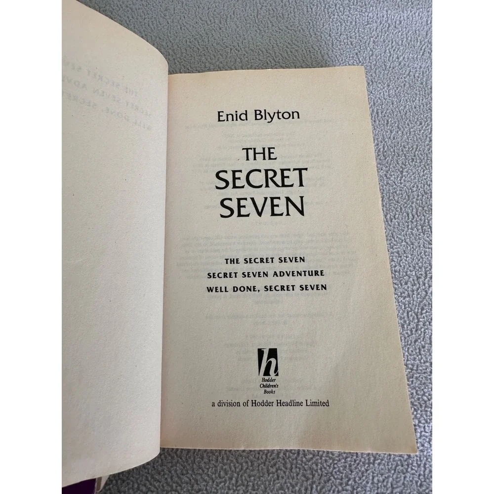 Secret Seven Adventure Books Lot of 2 Paperback Enid Blyton